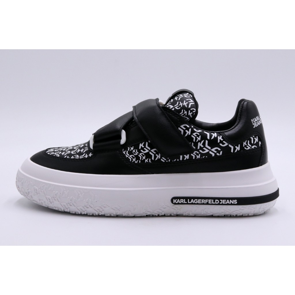 Karl Lagerfeld Γυναικεία Sneakers Μαύρα, Λευκά | Hall of Brands